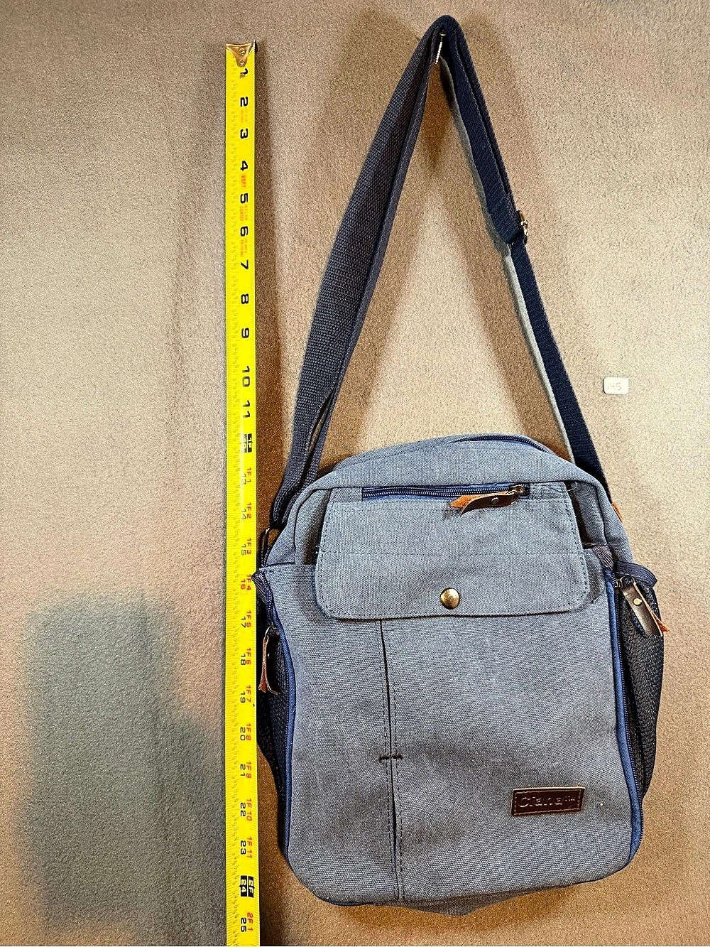 Blue Crossbody Bag